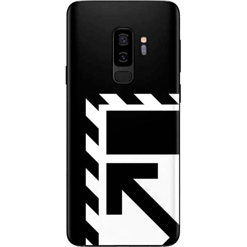 Black and White Geometric Shapes Galaxy S9 Plus Skin