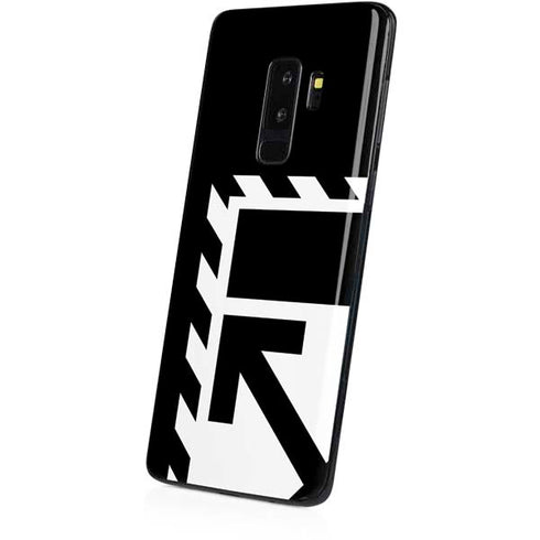 Black and White Geometric Shapes Galaxy S9 Plus Skin