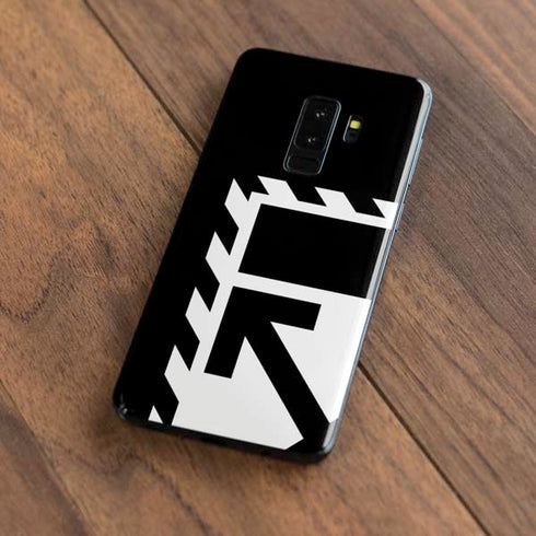 Black and White Geometric Shapes Galaxy S9 Plus Skin