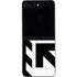 Black and White Geometric Shapes Galaxy Z Flip5 5G Skin