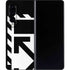 Black and White Geometric Shapes Galaxy Z Fold4 5G Skin