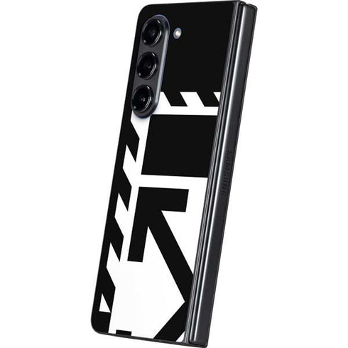 Black and White Geometric Shapes Galaxy Z Fold5 5G Skin