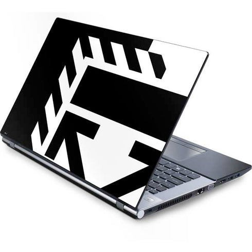 Black and White Geometric Shapes Generic Laptop Skin