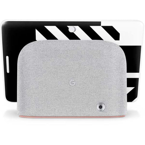 Black and White Geometric Shapes Google Home Hub Skin
