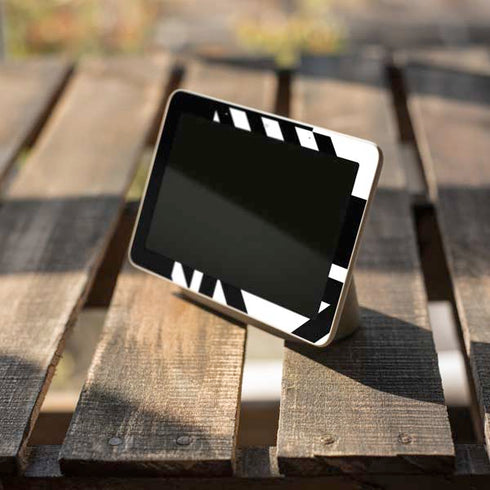 Black and White Geometric Shapes Google Home Hub Skin