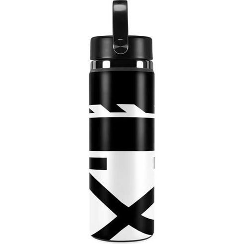 Black and White Geometric Shapes Hydro Flask 20oz Wide Mouth Skin