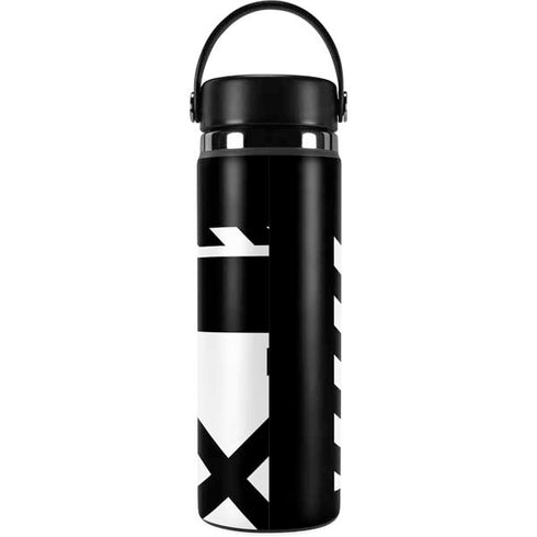 Black and White Geometric Shapes Hydro Flask 20oz Wide Mouth Skin