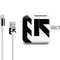 Black and White Geometric Shapes iPad Charger (10W USB) Skin