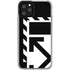 Black and White Geometric Shapes iPhone 11 Pro Clear Case