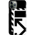 Black and White Geometric Shapes iPhone 11 Pro Lite Case