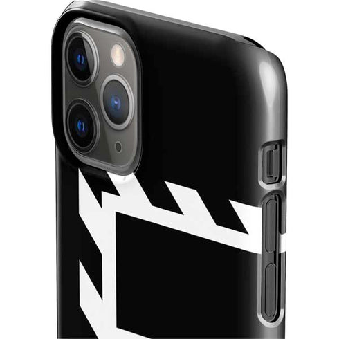 Black and White Geometric Shapes iPhone 11 Pro Lite Case