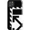 Black and White Geometric Shapes iPhone 11 Pro Max Impact Case