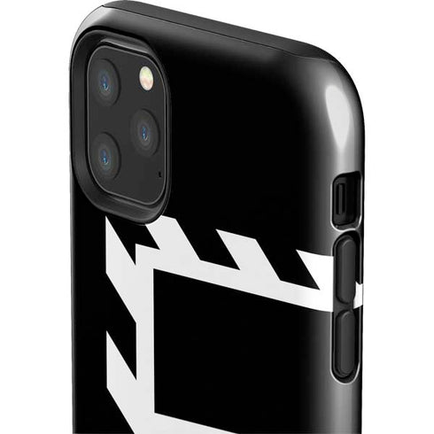 Black and White Geometric Shapes iPhone 11 Pro Max Impact Case