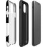 Black and White Geometric Shapes iPhone 11 Pro Max Impact Case