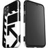 Black and White Geometric Shapes iPhone 11 Pro Max Impact Case
