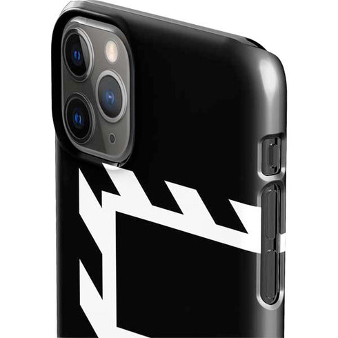Black and White Geometric Shapes iPhone 11 Pro Max Lite Case