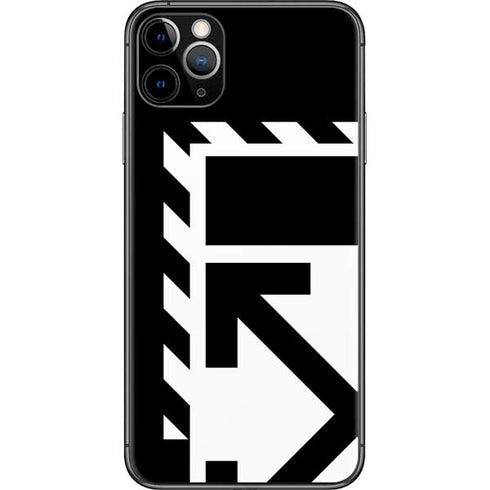Black and White Geometric Shapes iPhone 11 Pro Max Skin