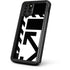 Black and White Geometric Shapes iPhone 11 Pro Max Waterproof Case