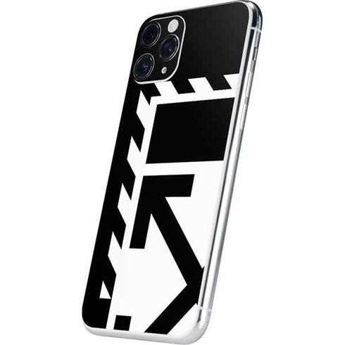 Black and White Geometric Shapes iPhone 11 Pro Skin
