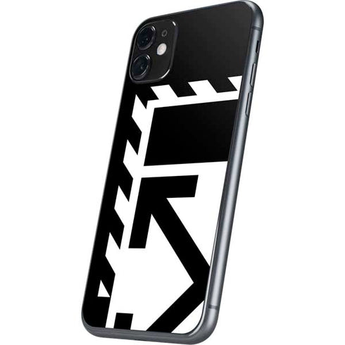 Black and White Geometric Shapes iPhone 11 Skin