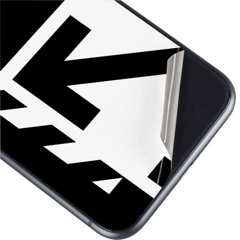 Black and White Geometric Shapes iPhone 11 Skin