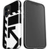 Black and White Geometric Shapes iPhone 12 Impact Case