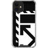 Black and White Geometric Shapes iPhone 12 Mini Clear Case