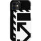 Black and White Geometric Shapes iPhone 12 Mini Lite Case
