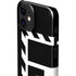 Black and White Geometric Shapes iPhone 12 Mini Lite Case