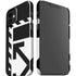 Black and White Geometric Shapes iPhone 12 Mini Lite Case