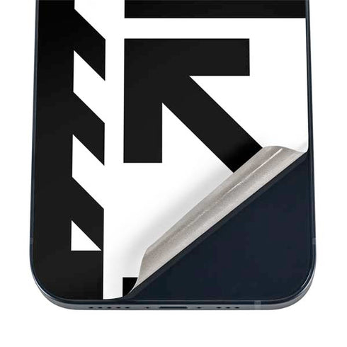 Black and White Geometric Shapes iPhone 12 Mini Skin