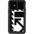 Black and White Geometric Shapes iPhone 12 Mini Waterproof Case