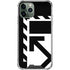 Black and White Geometric Shapes iPhone 12 Pro Clear Case
