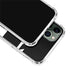Black and White Geometric Shapes iPhone 12 Pro Clear Case