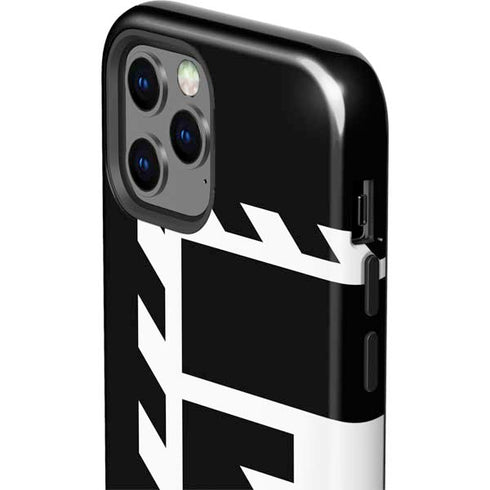 Black and White Geometric Shapes iPhone 12 Pro Impact Case