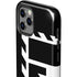 Black and White Geometric Shapes iPhone 12 Pro Max Impact Case