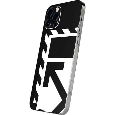 Black and White Geometric Shapes iPhone 12 Pro Max Skin