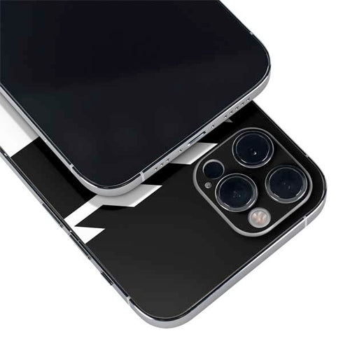 Black and White Geometric Shapes iPhone 12 Pro Max Skin