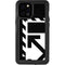 Black and White Geometric Shapes iPhone 12 Pro Max Waterproof Case