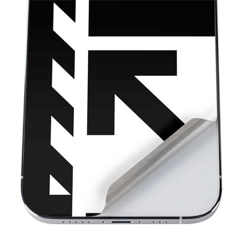 Black and White Geometric Shapes iPhone 12 Pro Skin