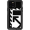 Black and White Geometric Shapes iPhone 12 Pro Waterproof Case