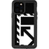 Black and White Geometric Shapes iPhone 12 Pro Waterproof Case