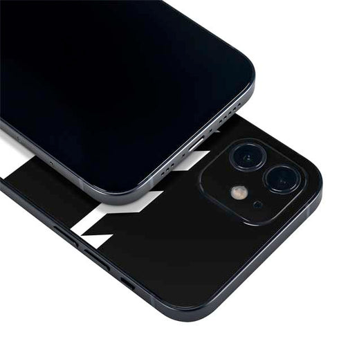 Black and White Geometric Shapes iPhone 12 Skin