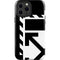 Black and White Geometric Shapes iPhone 13 Pro Max Impact Case
