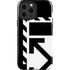 Black and White Geometric Shapes iPhone 13 Pro Max Impact Case