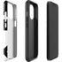 Black and White Geometric Shapes iPhone 13 Pro Max Impact Case