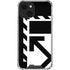 Black and White Geometric Shapes iPhone 14 Clear Case