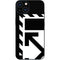 Black and White Geometric Shapes iPhone 14 Plus Skin