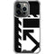 Black and White Geometric Shapes iPhone 14 Pro Clear Case
