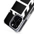 Black and White Geometric Shapes iPhone 15 Pro Max MagSafe Case